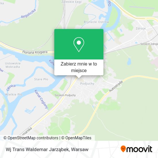 Mapa Wj Trans Waldemar Jarząbek