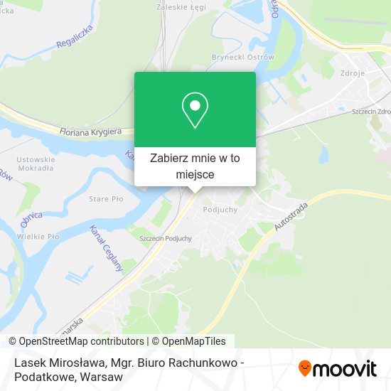 Mapa Lasek Mirosława, Mgr. Biuro Rachunkowo - Podatkowe