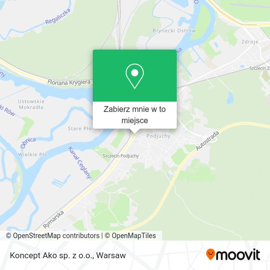 Mapa Koncept Ako sp. z o.o.