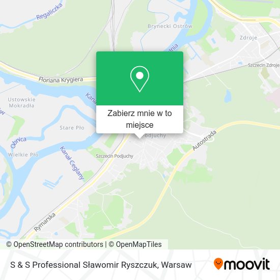 Mapa S & S Professional Sławomir Ryszczuk