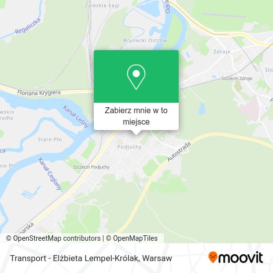 Mapa Transport - Elżbieta Lempel-Królak