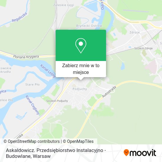 Mapa Askaldowicz. Przedsiębiorstwo Instalacyjno - Budowlane