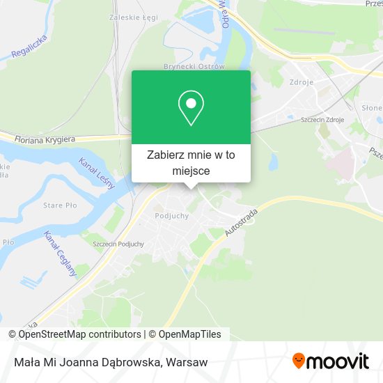 Mapa Mała Mi Joanna Dąbrowska