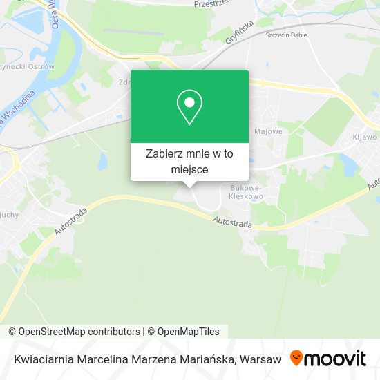 Mapa Kwiaciarnia Marcelina Marzena Mariańska