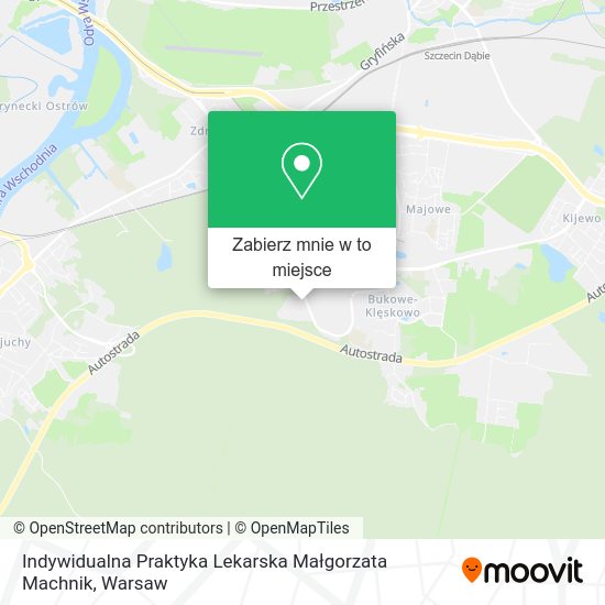 Mapa Indywidualna Praktyka Lekarska Małgorzata Machnik