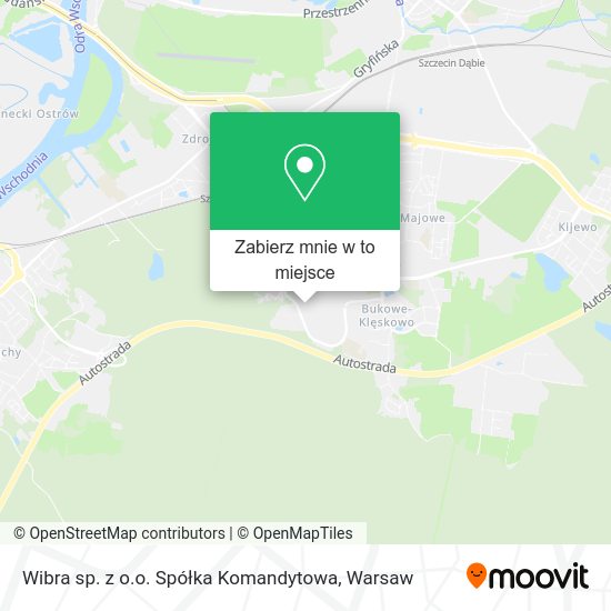 Mapa Wibra sp. z o.o. Spółka Komandytowa