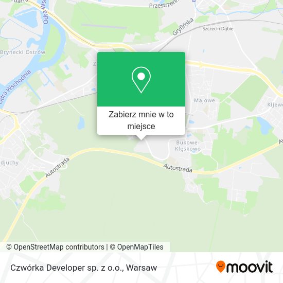 Mapa Czwórka Developer sp. z o.o.