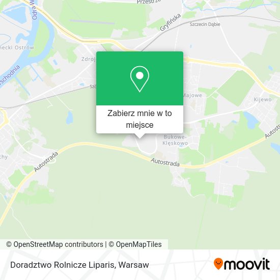 Mapa Doradztwo Rolnicze Liparis