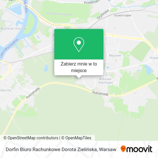 Mapa Dorfin Biuro Rachunkowe Dorota Zielińska