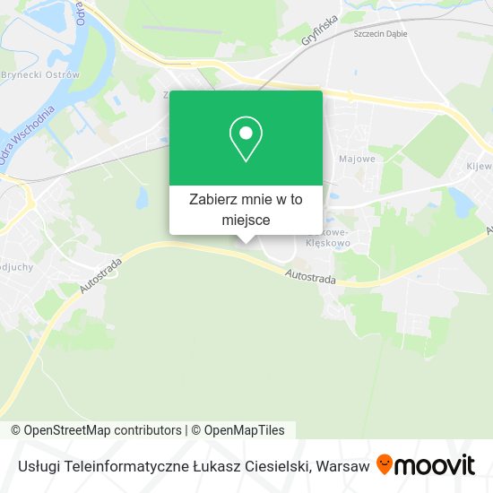 Mapa Usługi Teleinformatyczne Łukasz Ciesielski