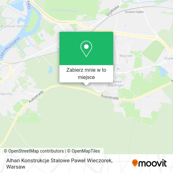 Mapa Alhan Konstrukcje Stalowe Paweł Wieczorek