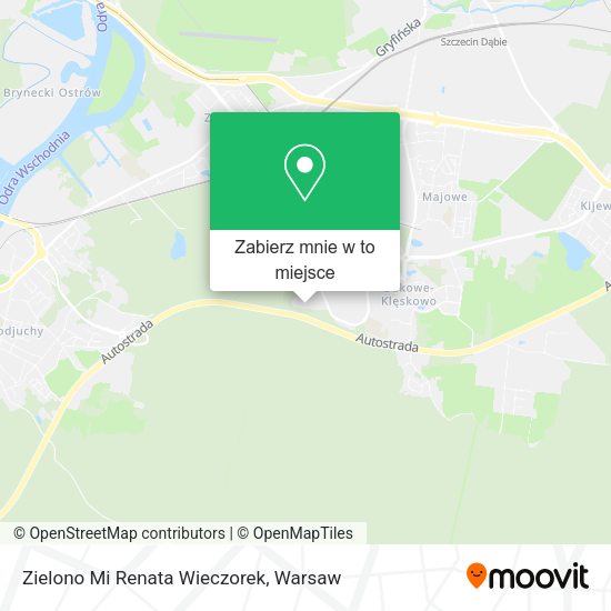 Mapa Zielono Mi Renata Wieczorek