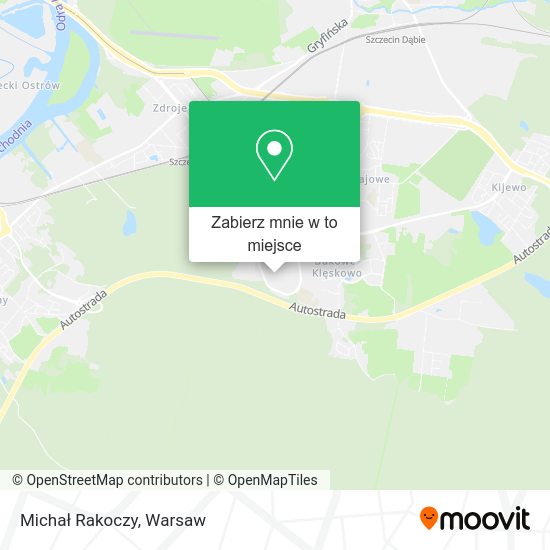 Mapa Michał Rakoczy