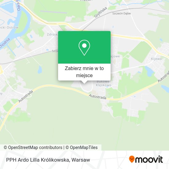 Mapa PPH Ardo Lilla Królikowska