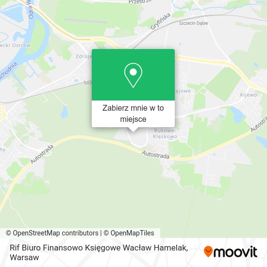 Mapa Rif Biuro Finansowo Księgowe Wacław Hamelak