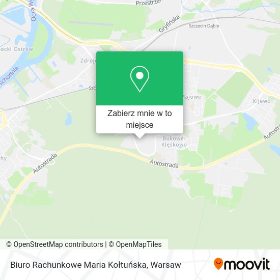 Mapa Biuro Rachunkowe Maria Kołtuńska