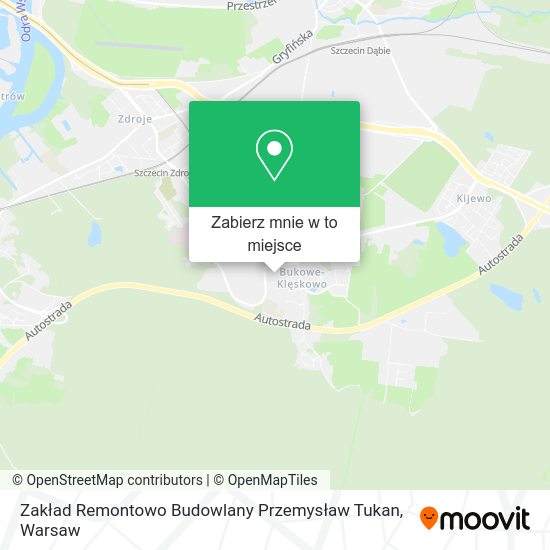 Mapa Zakład Remontowo Budowlany Przemysław Tukan