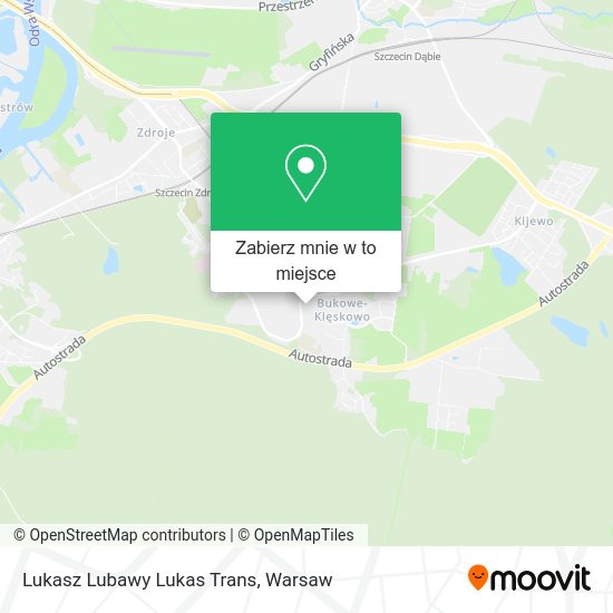 Mapa Lukasz Lubawy Lukas Trans