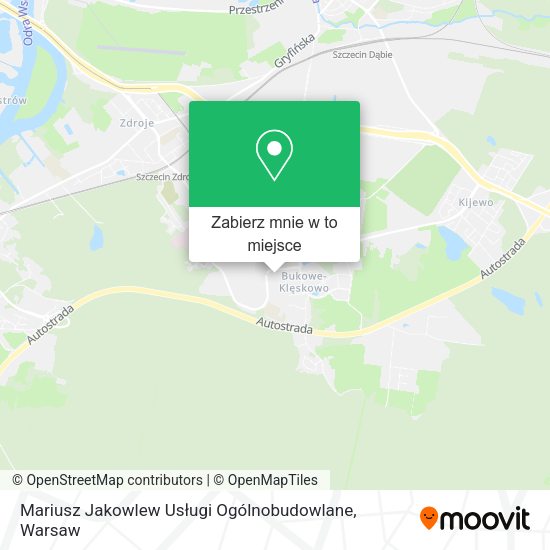 Mapa Mariusz Jakowlew Usługi Ogólnobudowlane