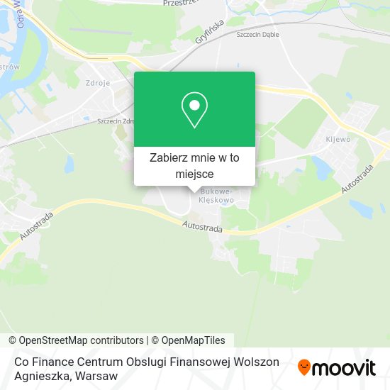 Mapa Co Finance Centrum Obslugi Finansowej Wolszon Agnieszka