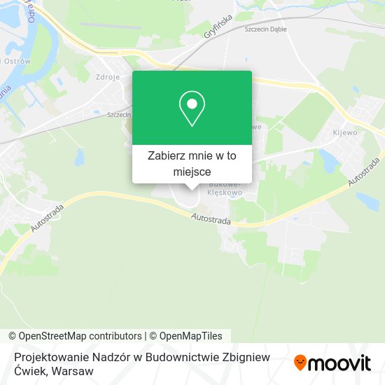 Mapa Projektowanie Nadzór w Budownictwie Zbigniew Ćwiek