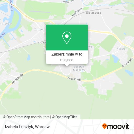 Mapa Izabela Lusztyk