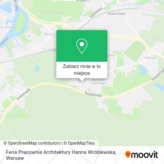 Mapa Feria Pracownia Architektury Hanna Wróblewska