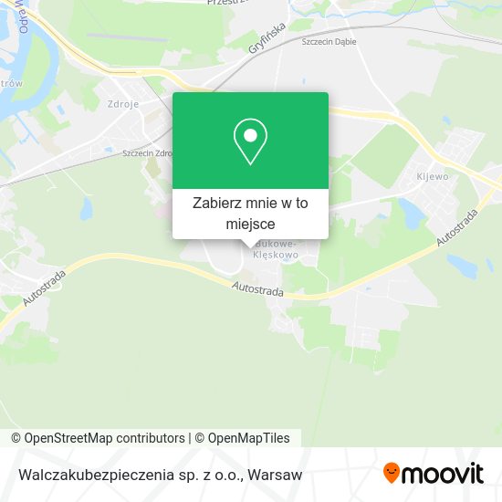 Mapa Walczakubezpieczenia sp. z o.o.