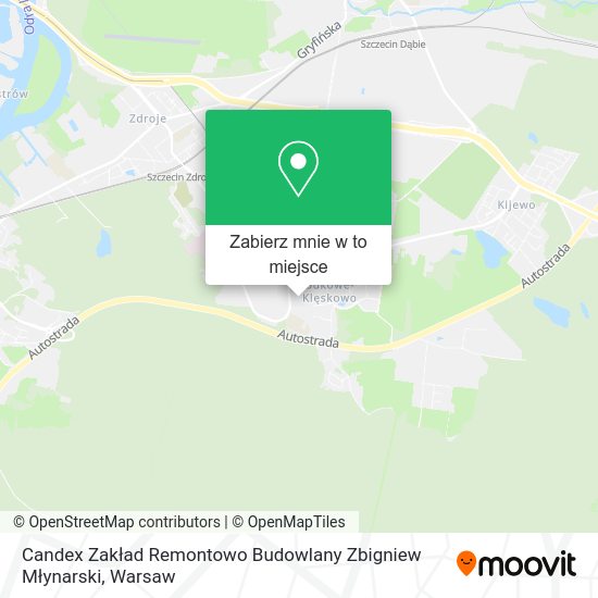 Mapa Candex Zakład Remontowo Budowlany Zbigniew Młynarski