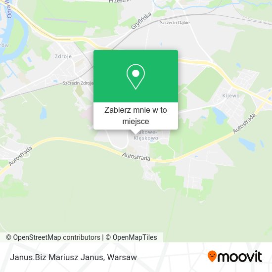 Mapa Janus.Biz Mariusz Janus