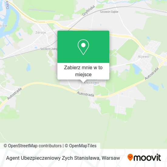 Mapa Agent Ubezpieczeniowy Zych Stanisława