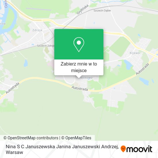 Mapa Nina S C Januszewska Janina Januszewski Andrzej