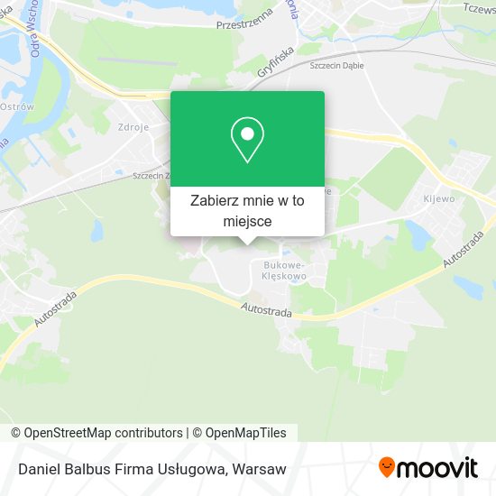 Mapa Daniel Balbus Firma Usługowa