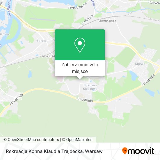 Mapa Rekreacja Konna Klaudia Trajdecka