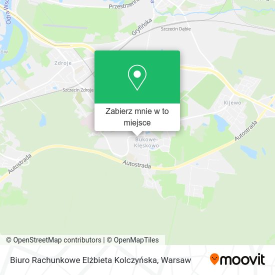 Mapa Biuro Rachunkowe Elżbieta Kolczyńska