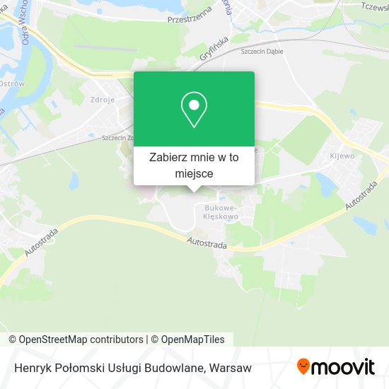 Mapa Henryk Połomski Usługi Budowlane