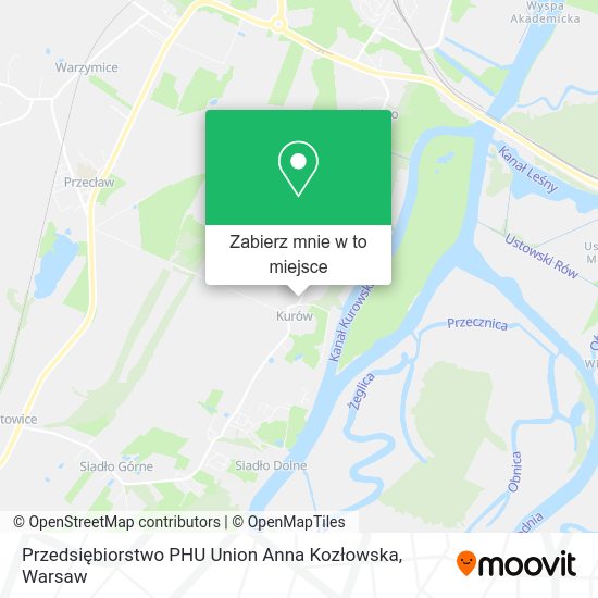 Mapa Przedsiębiorstwo PHU Union Anna Kozłowska