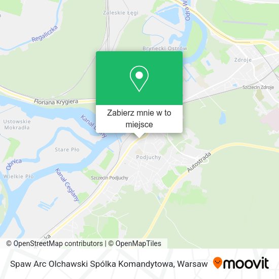 Mapa Spaw Arc Olchawski Spólka Komandytowa