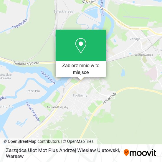 Mapa Zarządca Ulot Mot Plus Andrzej Wiesław Ulatowski