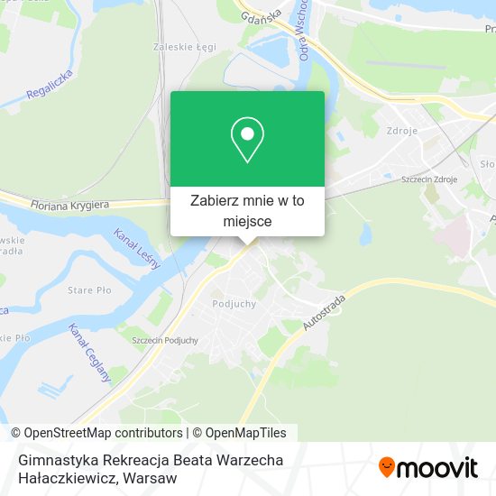 Mapa Gimnastyka Rekreacja Beata Warzecha Hałaczkiewicz