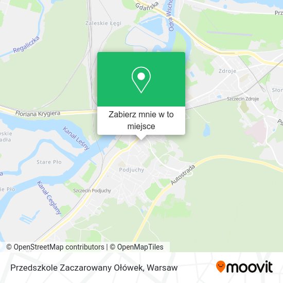 Mapa Przedszkole Zaczarowany Ołówek