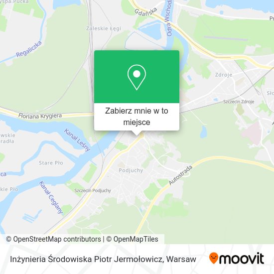 Mapa Inżynieria Środowiska Piotr Jermołowicz