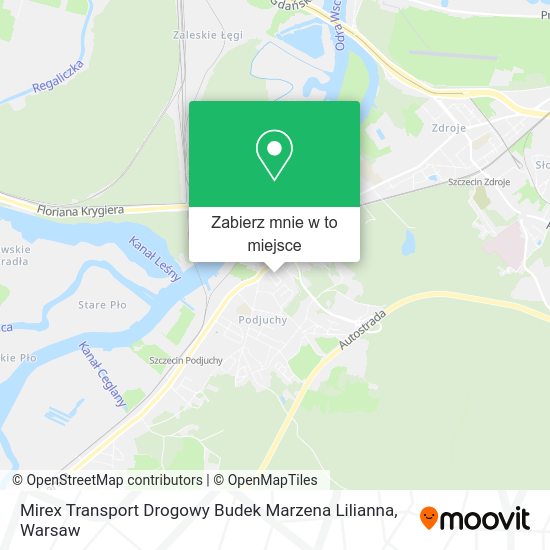 Mapa Mirex Transport Drogowy Budek Marzena Lilianna