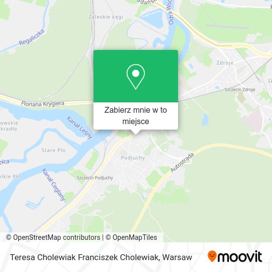 Mapa Teresa Cholewiak Franciszek Cholewiak