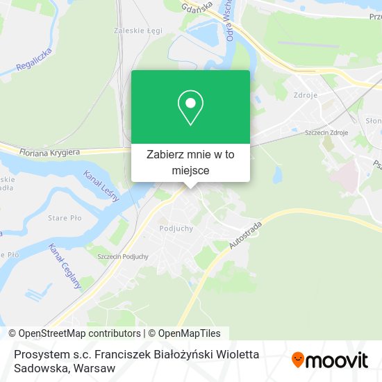 Mapa Prosystem s.c. Franciszek Białożyński Wioletta Sadowska