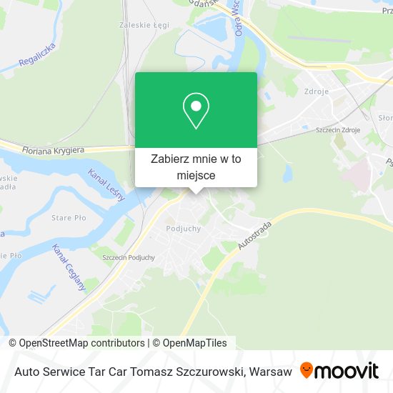 Mapa Auto Serwice Tar Car Tomasz Szczurowski