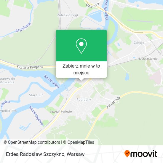 Mapa Erdea Radosław Szczykno