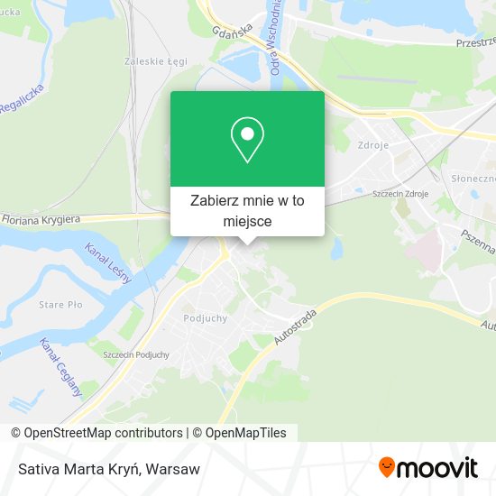 Mapa Sativa Marta Kryń