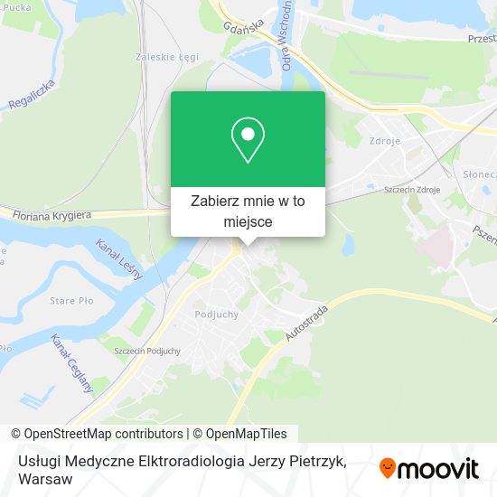 Mapa Usługi Medyczne Elktroradiologia Jerzy Pietrzyk