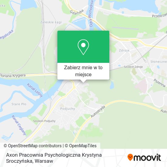 Mapa Axon Pracownia Psychologiczna Krystyna Sroczyńska